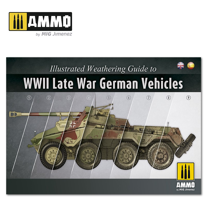 ILLUSTRATED GUIDE OF WWII LATE GERMAN VEHICLES (ENG/ESP)