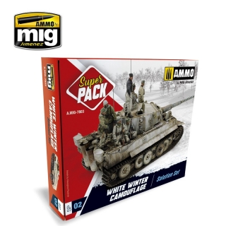 SUPER PACK - WHITE WINTER CAMOUFLAGE