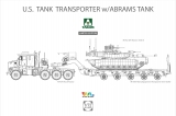 M1070 & M1000 Tank Transporter w/M1A2 SEP Abrams (1:72)