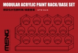 Modular Acrylic Paint Rack/Base Set