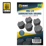 MG-34 Ammunition Drums (1:35)