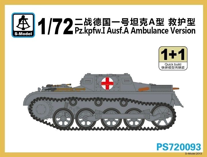 Pz.Kpfw.I Ausf.A - Ambulance Version - 2ks