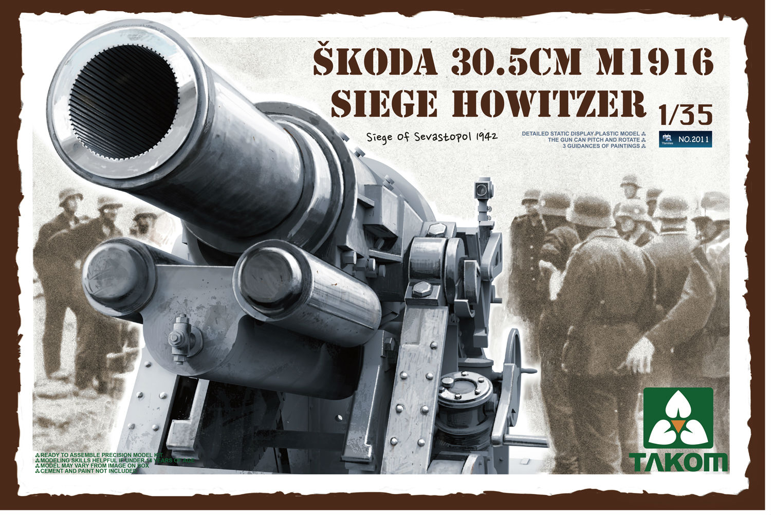 Škoda 30.5cm M1916 Siege Howitzer