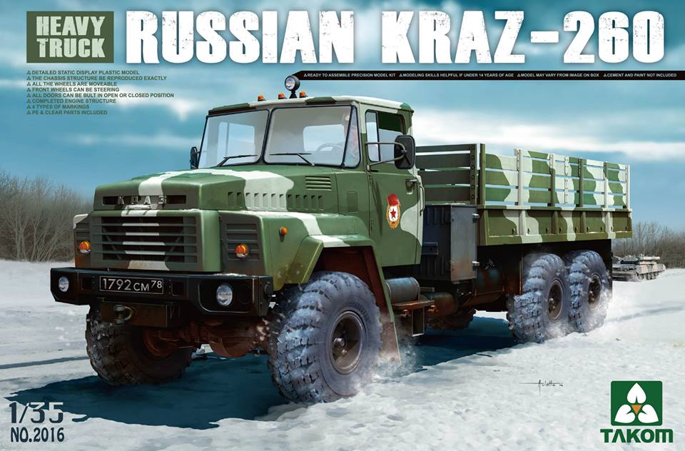 Russian Kraz-260 Heavy Truck