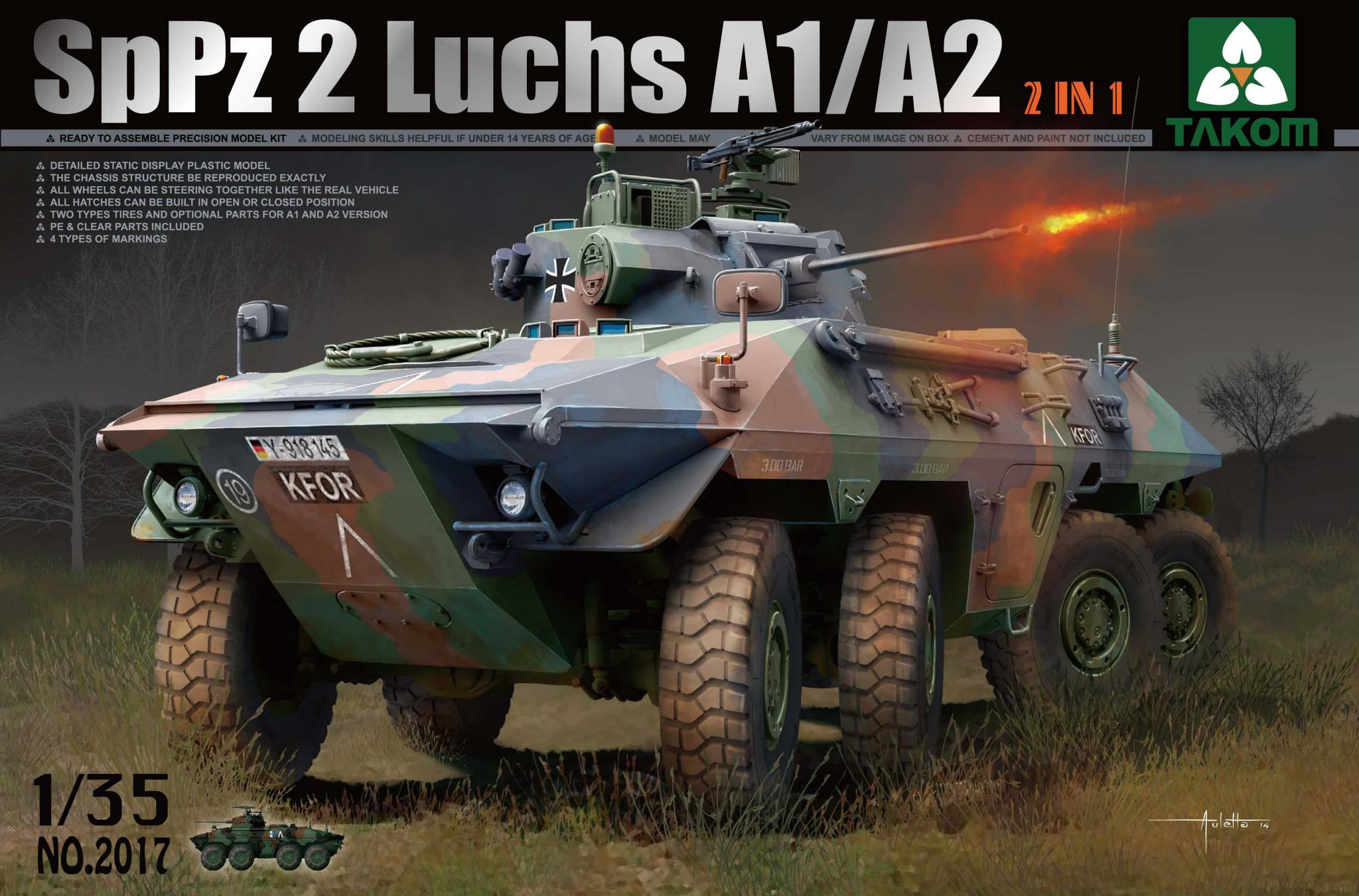 Bundeswehr SpPz 2 Luchs A1/A2 (2 in 1)