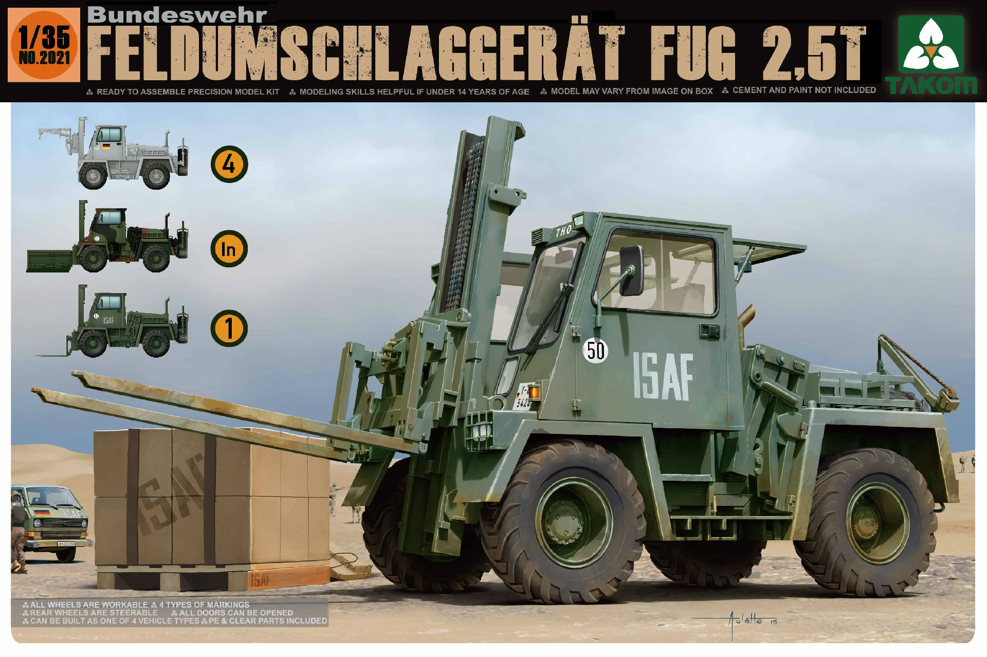 Bundeswehr Feldumschlaggerät FUG 2,5