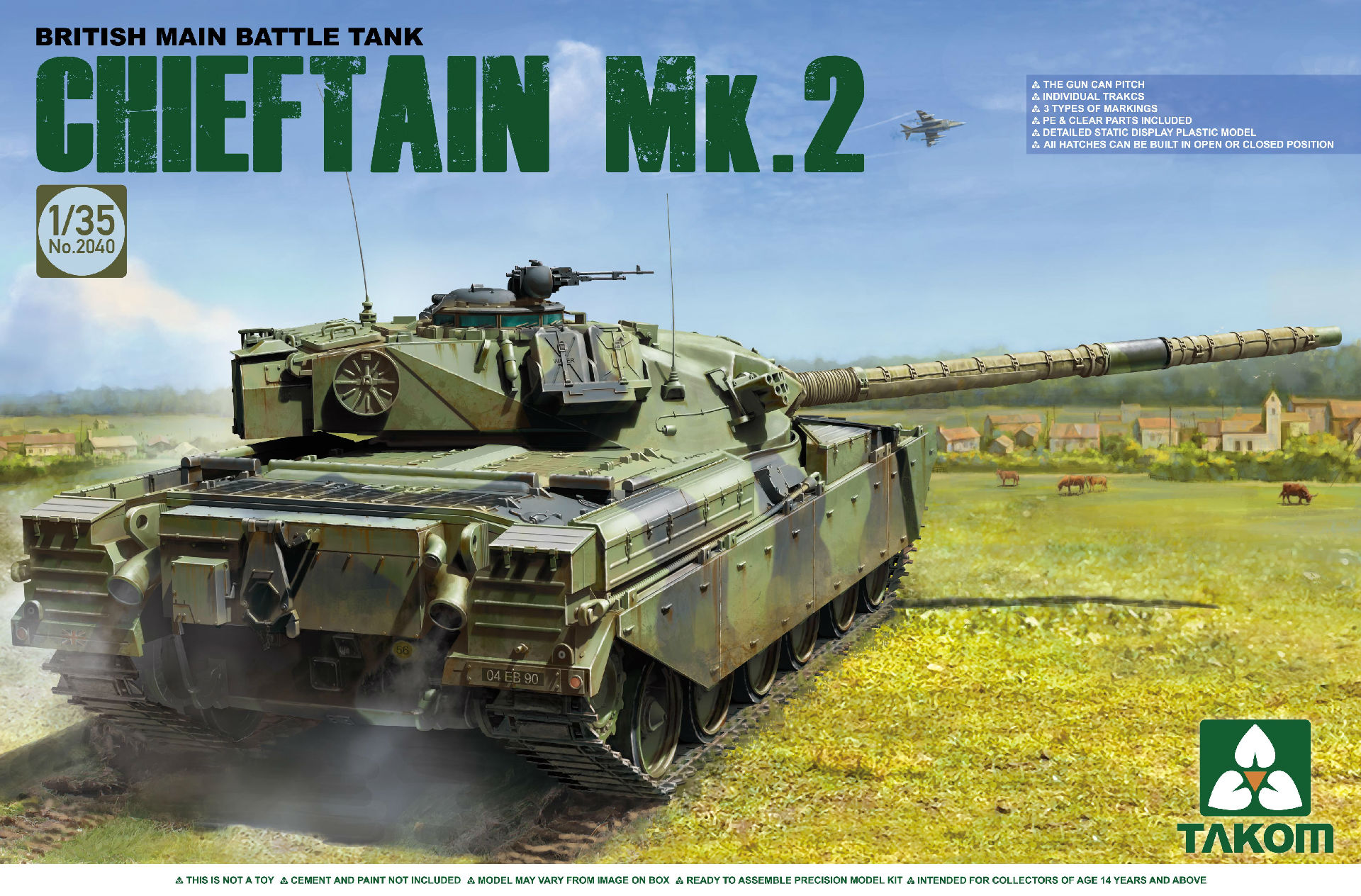 British Main Battle Tank Chieftain Mk.2