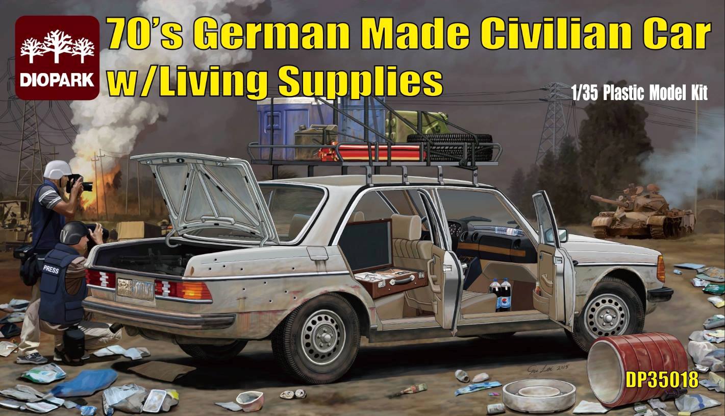 German Made Civilian Car w/Living