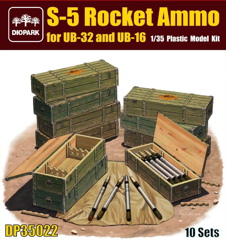 S-5 Rocket Ammo Box for UB-32 and UB-16 (10ks)