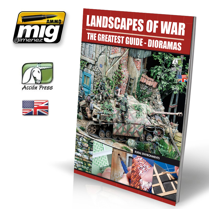 LANDSCAPES OF WAR: THE GREATEST GUIDE - DIORAMAS VOL.3 - Rural Enviroments (ENG)