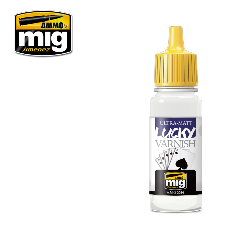 ULTRA-MATT LUCKY VARNISH / Ultra matný lak (17 ml)