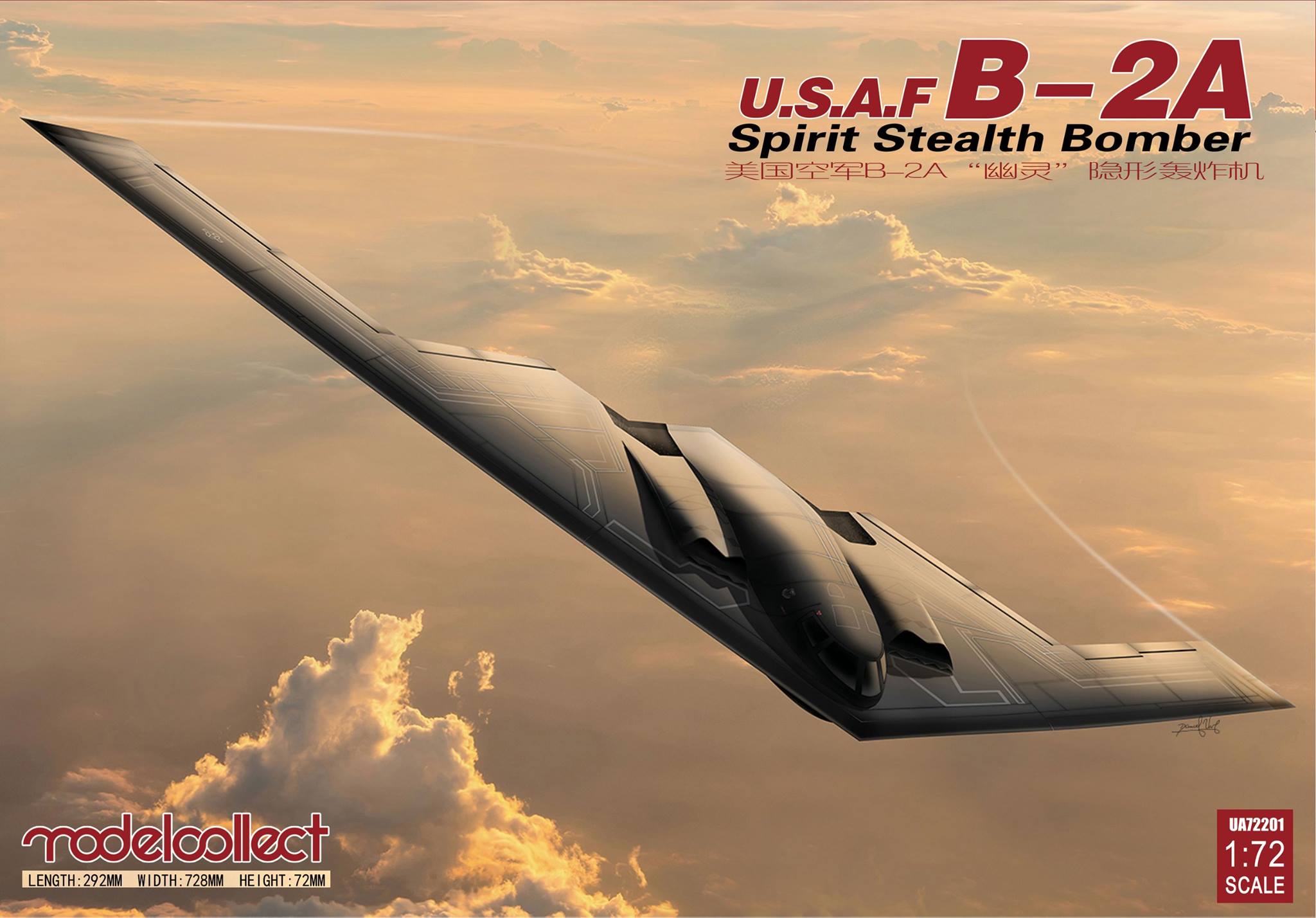 USAF B-2A Spirit Stealth Bomber