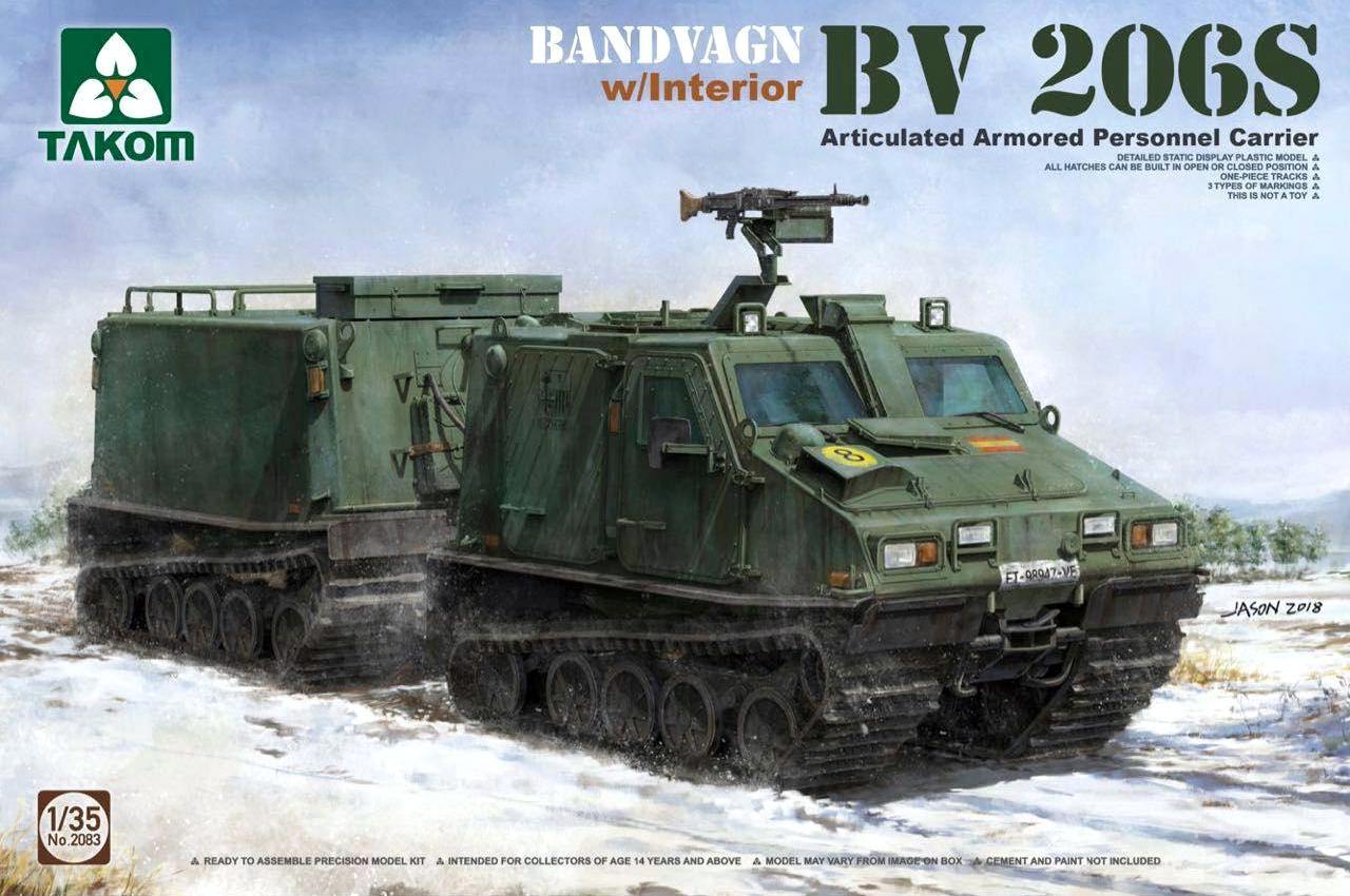 Bandvagn Bv 206S Articulated Armored Personnel Carrier