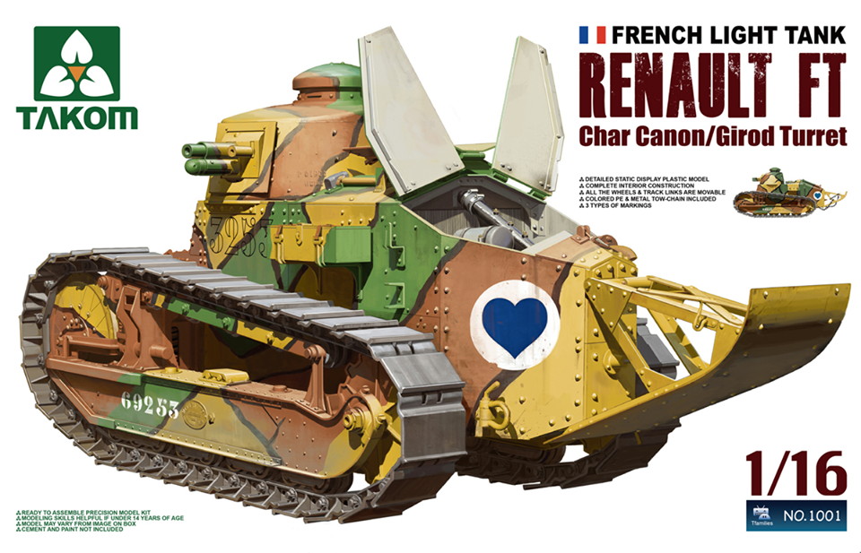 Renault FT-17 Char Canon / Girod turret