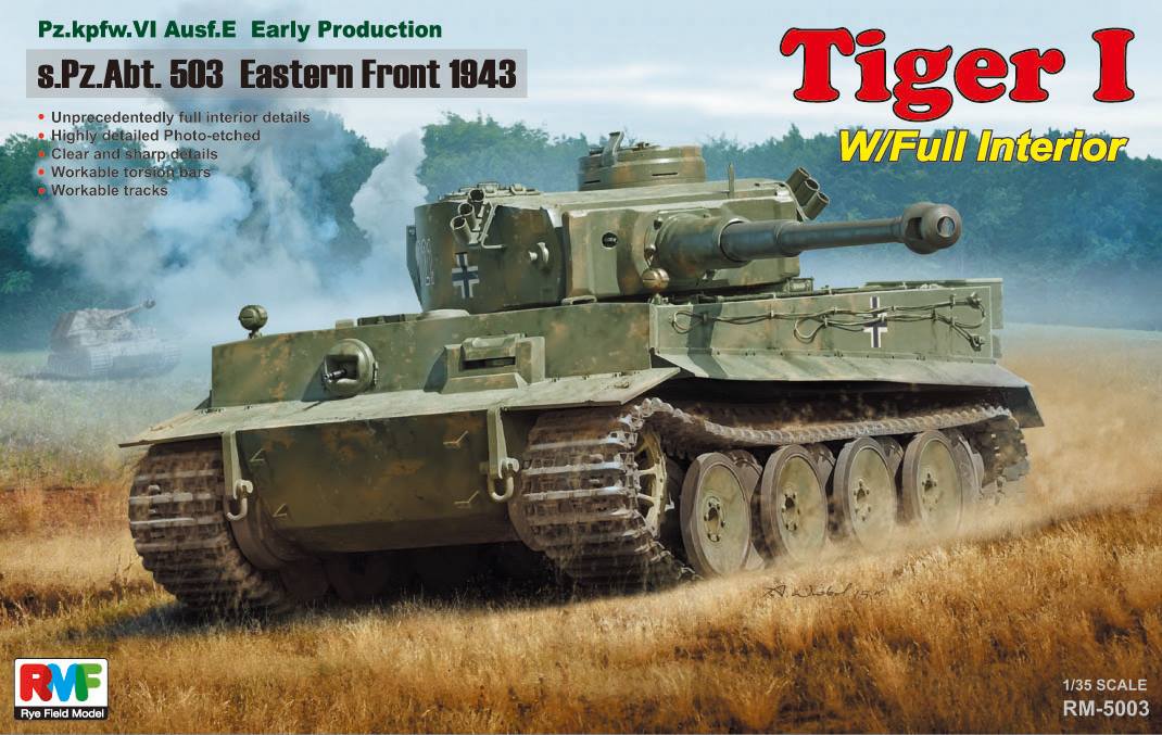 Tiger I Early Production w/Full Interior