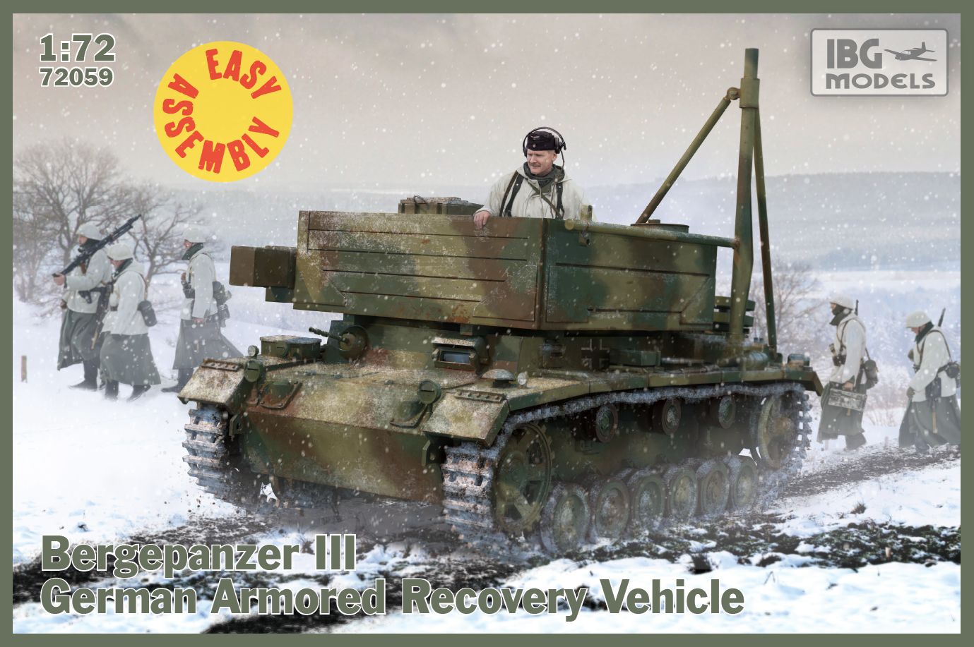 Bergepanzer III - German Armored Recovery Vehicle