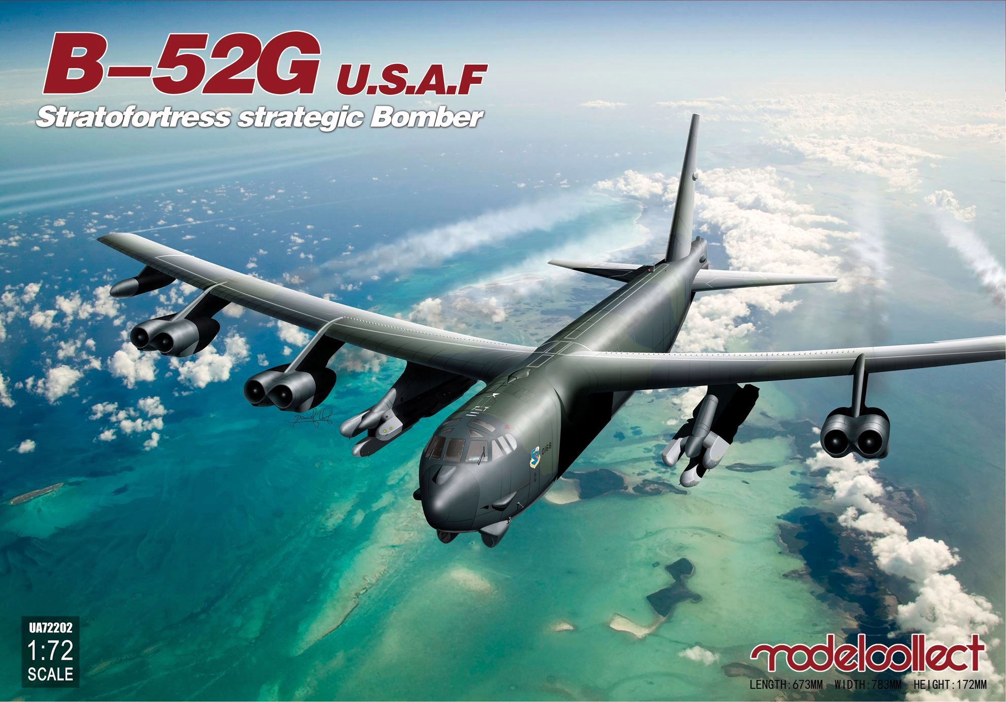 USAF B-52G Stratofortress strategic Bomber