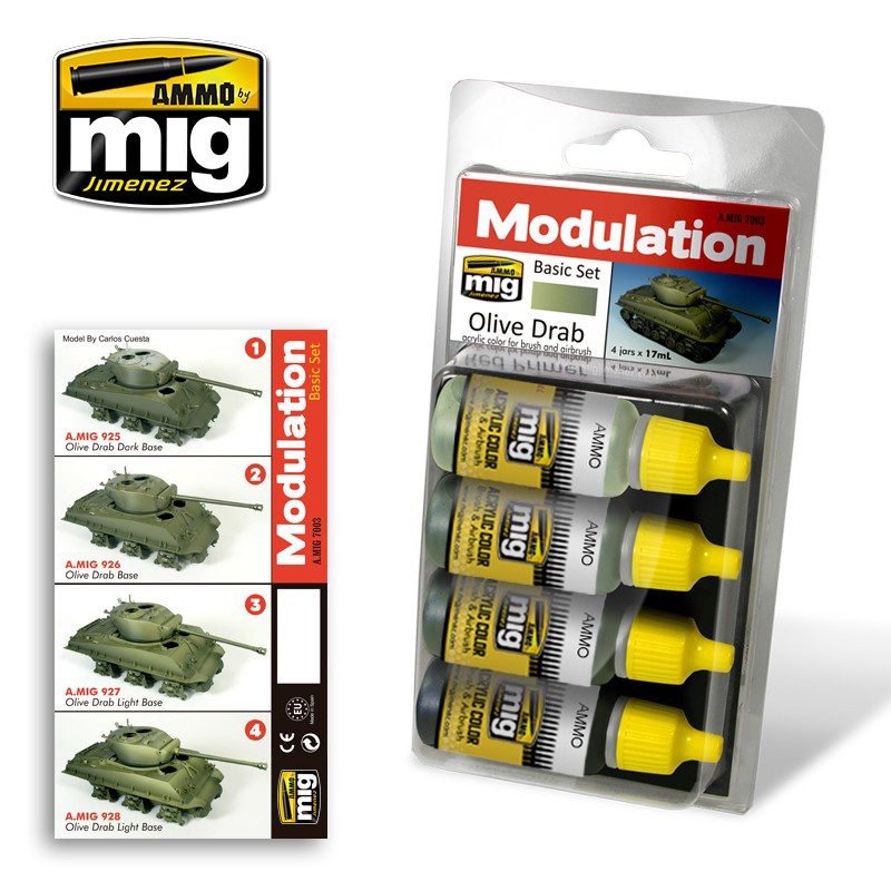 OLIVE DRAB MODULATION SET