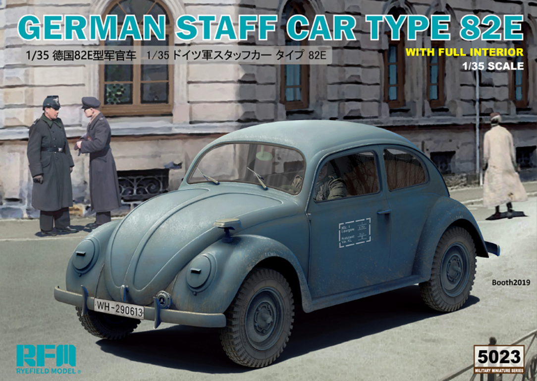 German STAFF CAR VW Type 82E w/Interior