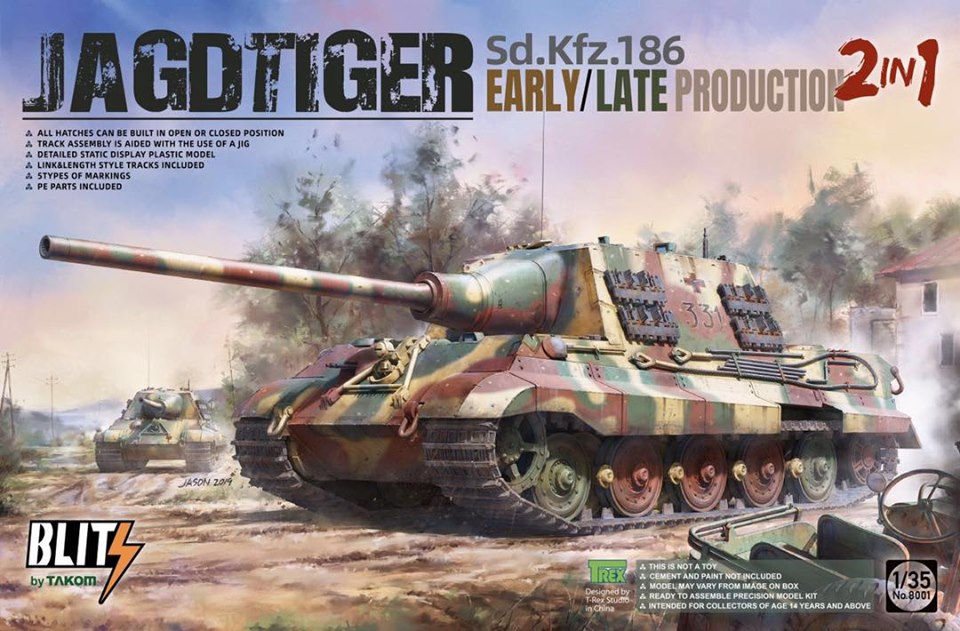 Sd.Kfz.186 Jagdtiger - Early/Late production (2 in 1)