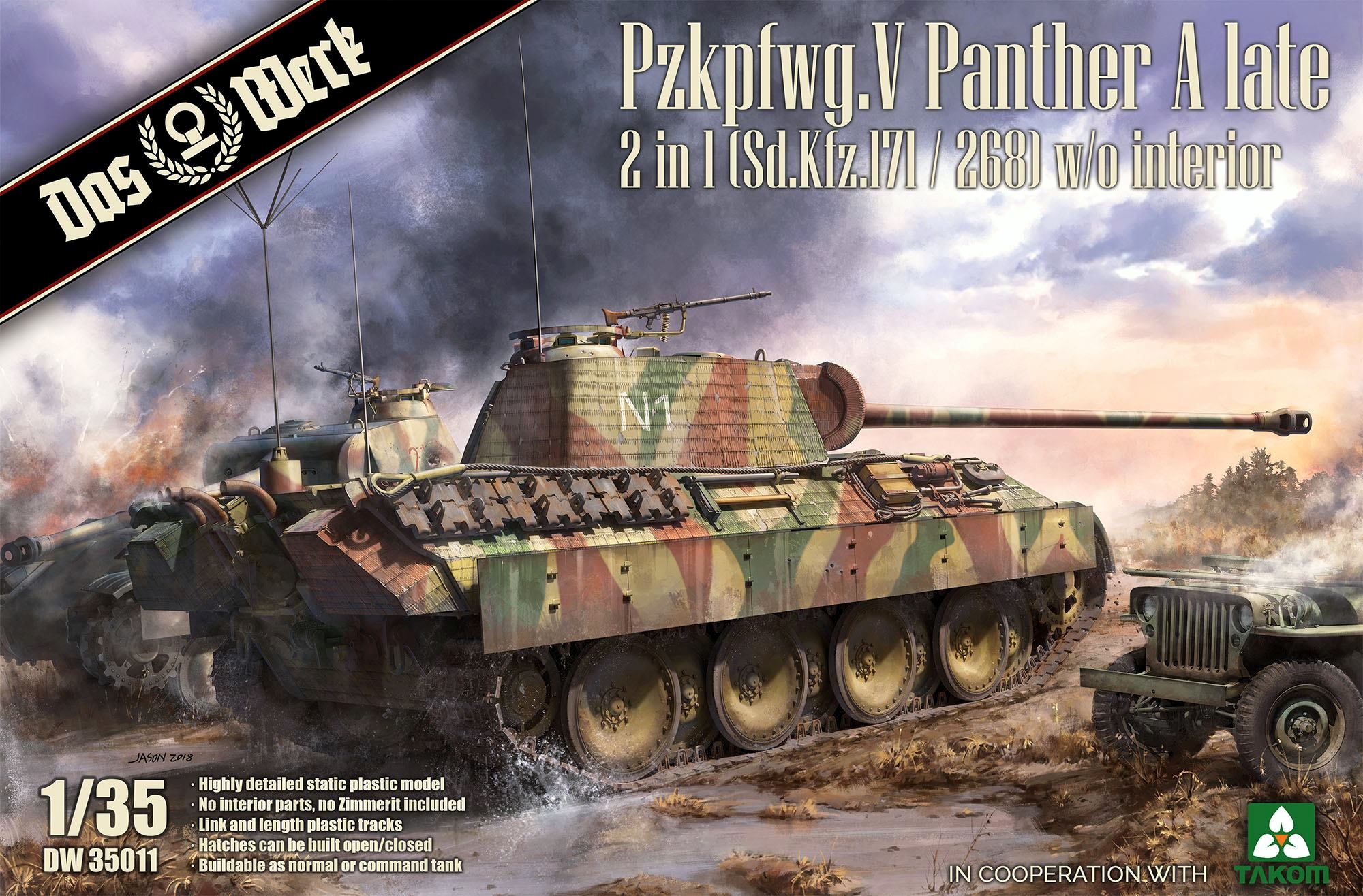 Pzkpfwg. V Panther A late - 2 in 1 (Sd.Kfz.171/268)