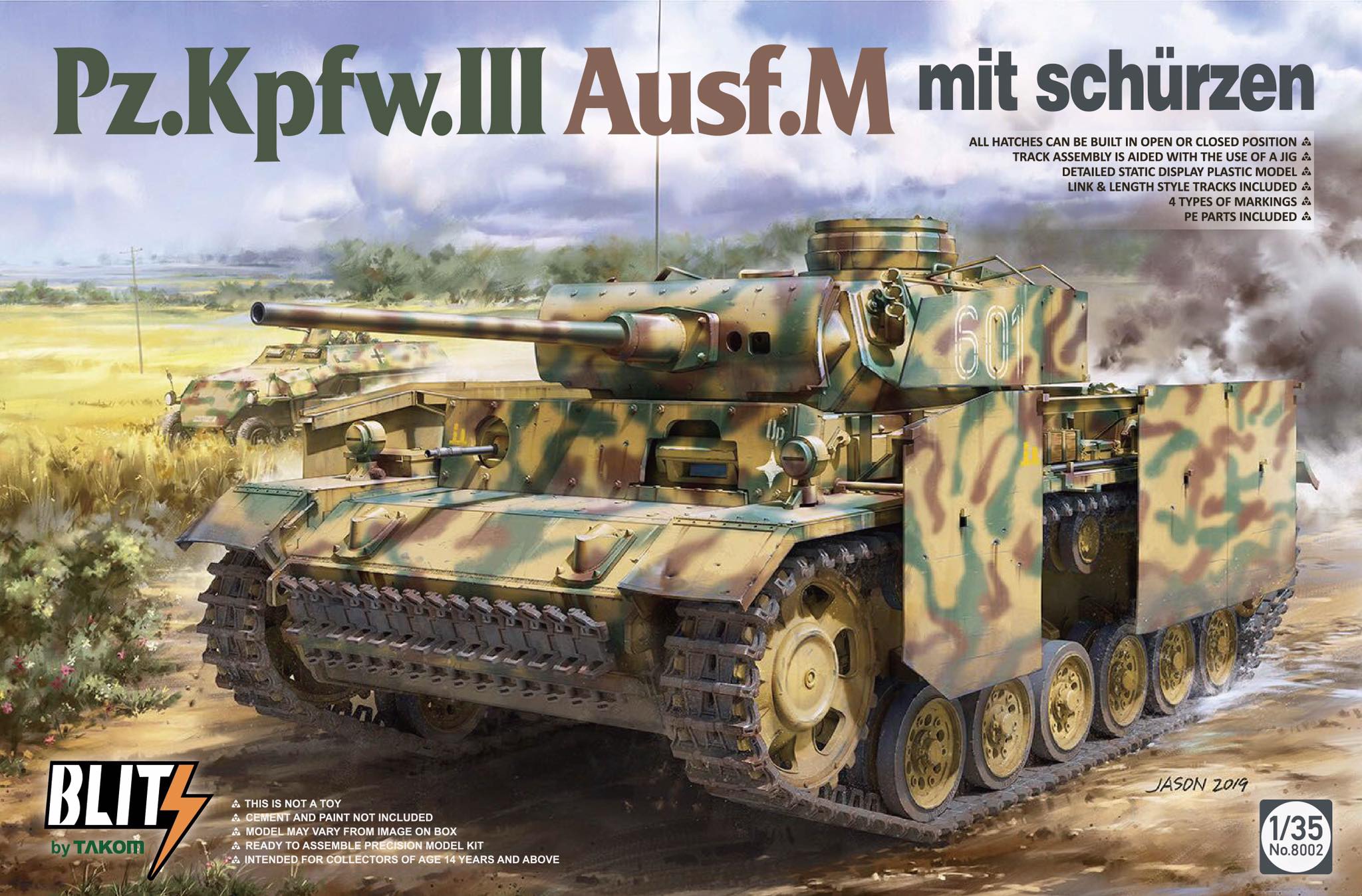 Pz.Kpfw.III Ausf.M mit schürzen