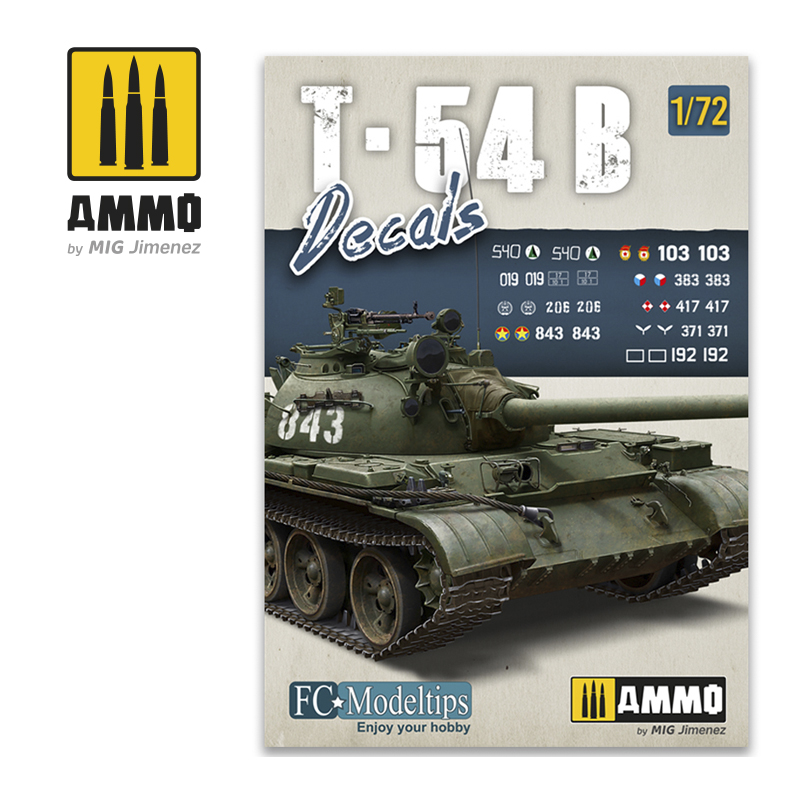 T-54B - DECALS 1/72