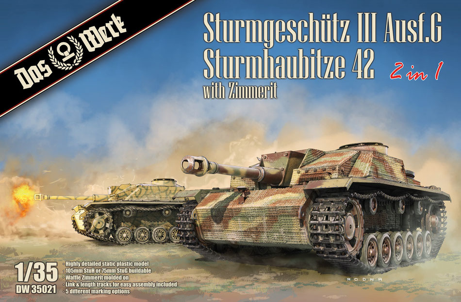 StuG III Ausf.G / StuH 42 (2 in 1) with Zimmerit