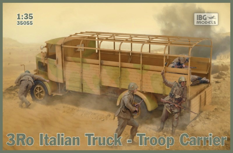 3Ro Italian Truck - Troop Carrier