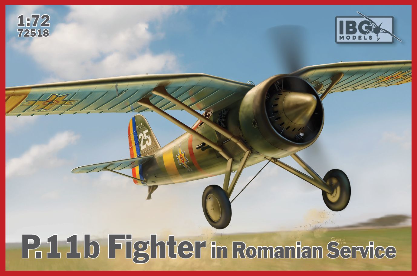 PZL P.11b Fighter in Romanian Service