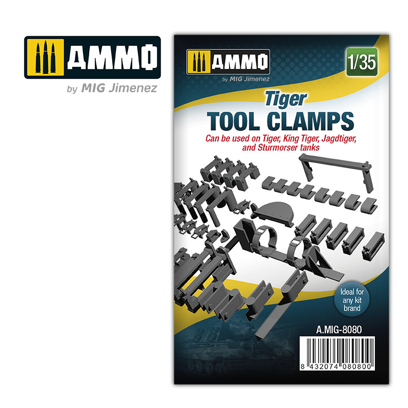 Tiger tool clamps (1:35) Tiger tool clamps (1:35)