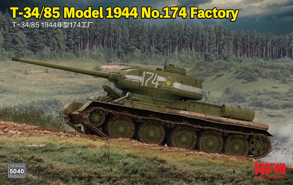 T-34/85 Model 1944 - No.174 Factory