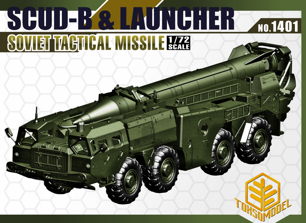 Scud B & Launcher, Soviet Tactical Missile
