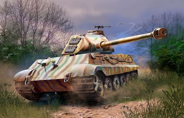 Pz.Kpfw. VI Tiger II Ausf. B (Porsche Prototype Turret)