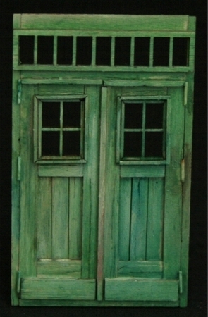 Old Wooden Double Door