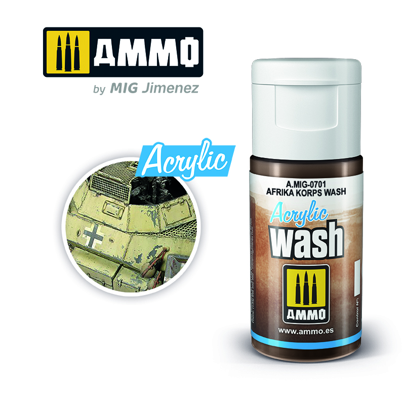 ACRYLIC WASH - Afrika Korps Wash