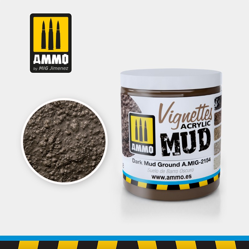 DARK MUD GROUND / tmavé blato (100 ml)