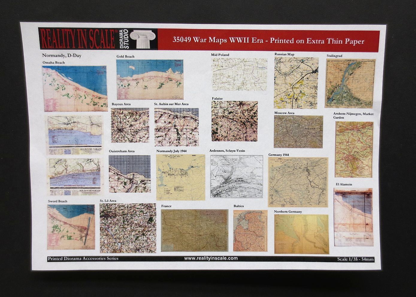 War Maps WWII