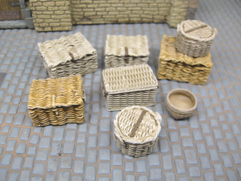 Wicker basket set / Prútené koše