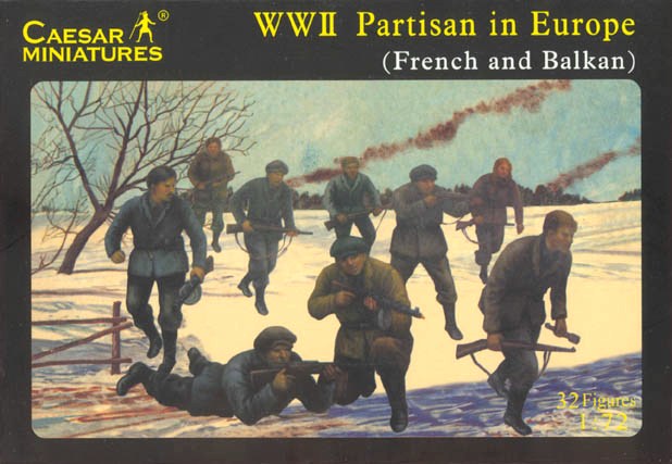 WWII Partisan in Europe (French and Balkan)