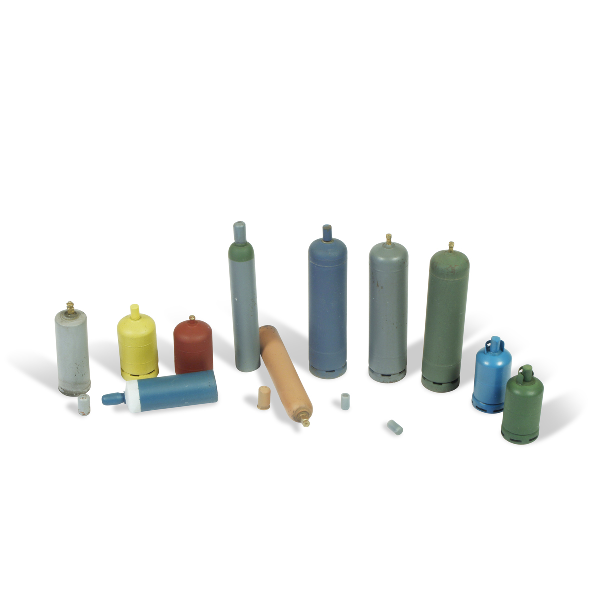 Gas Bottles (11pcs.)