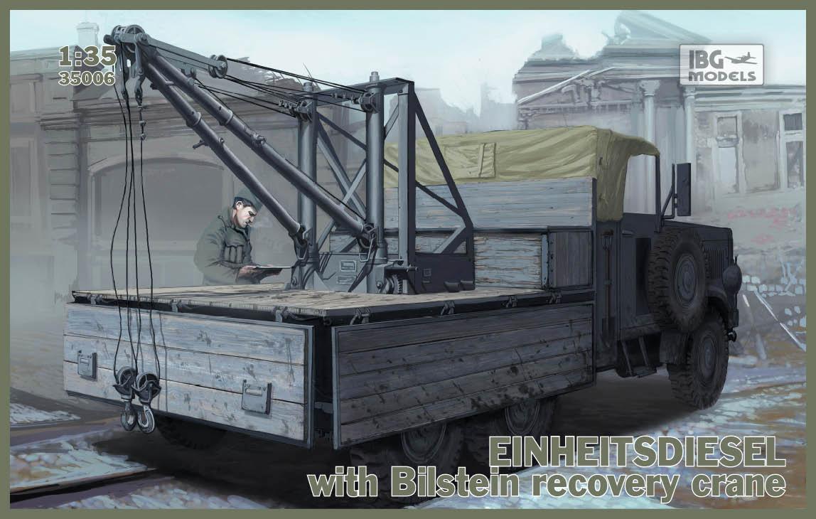 Einheitsdiesel with Bilstein recovery crane