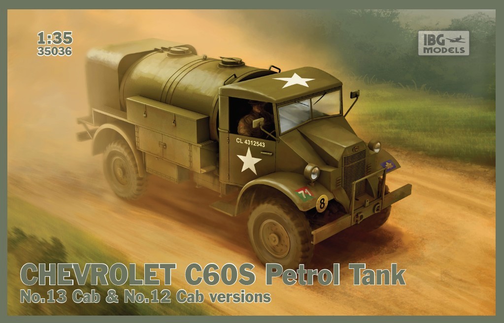 Chevrolet C60S Petrol Tank (No.13 / No.12 Cab)