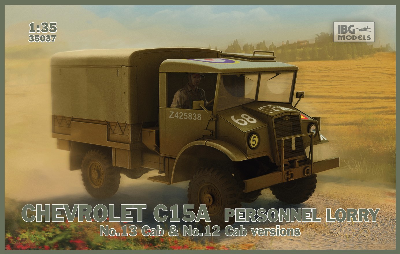 Chevrolet C15A Personnel Lorry (No.13 / No.12 Cab)