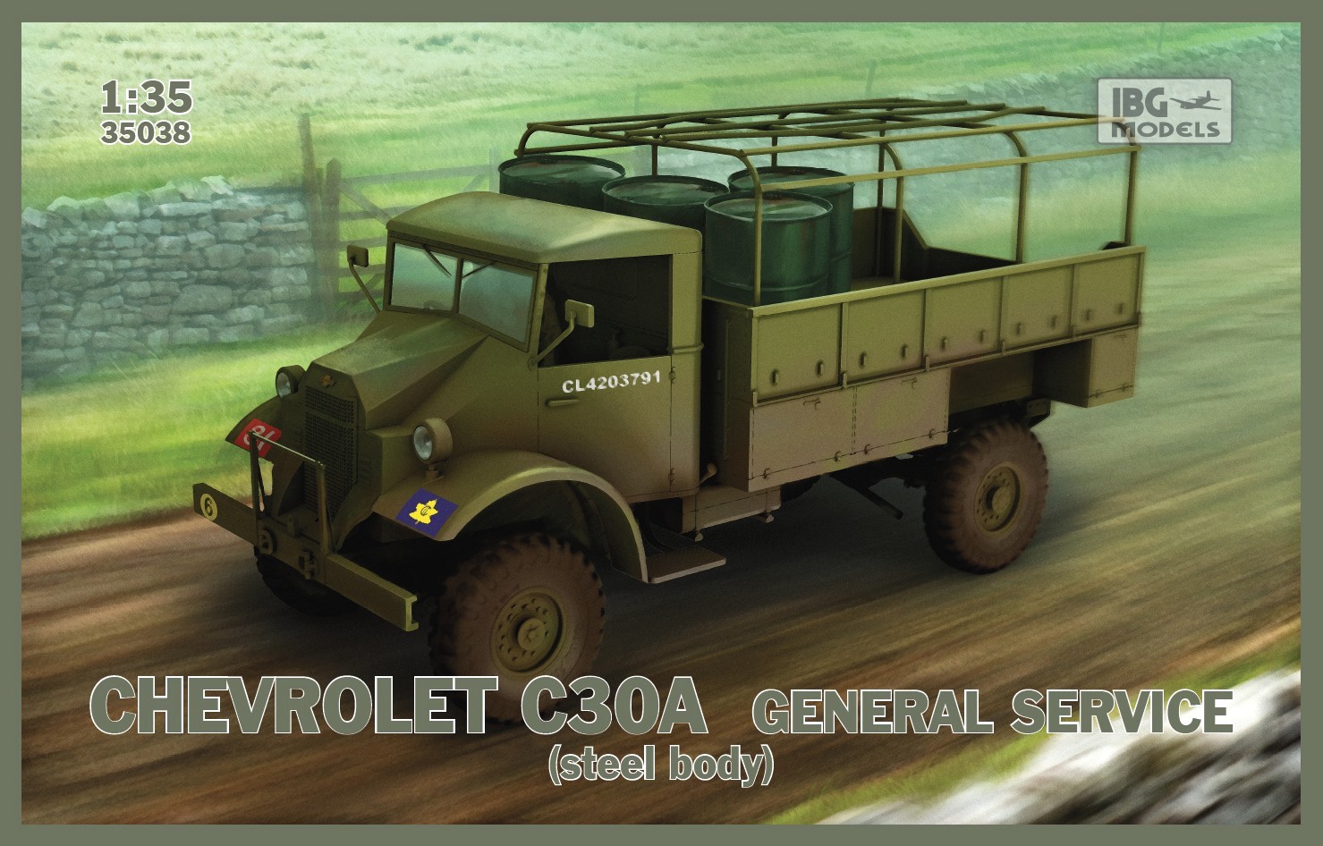 Chevrolet C30A General service (steel body)