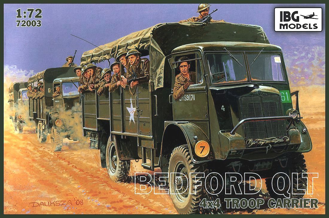 Bedford QLT, 4x4 Troop Carrier