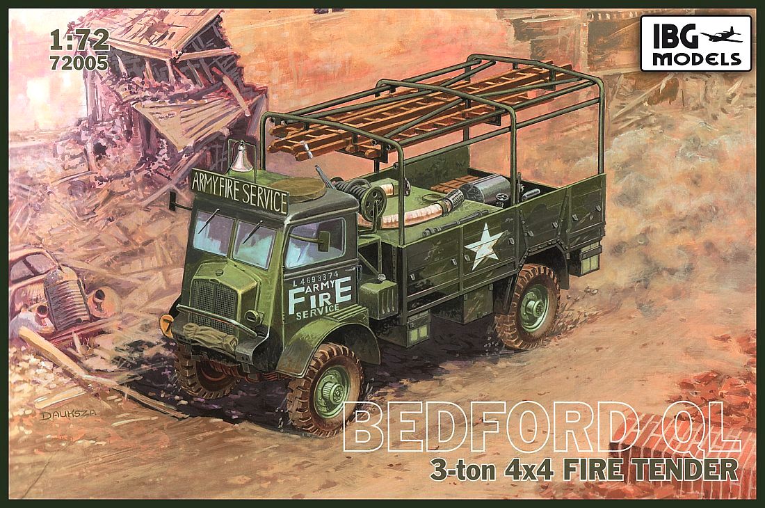 Bedford QL, 3-ton 4x4 Fire Tender