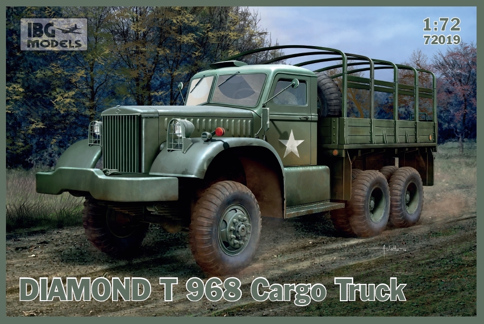 Diamond T 968 cargo truck
