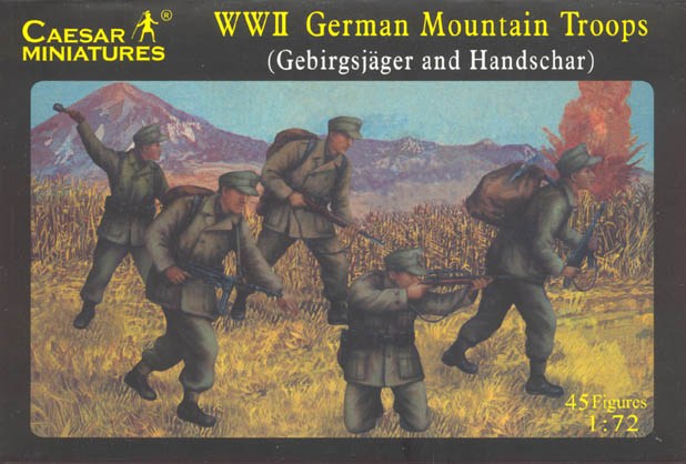 World War II German Mountain Troop