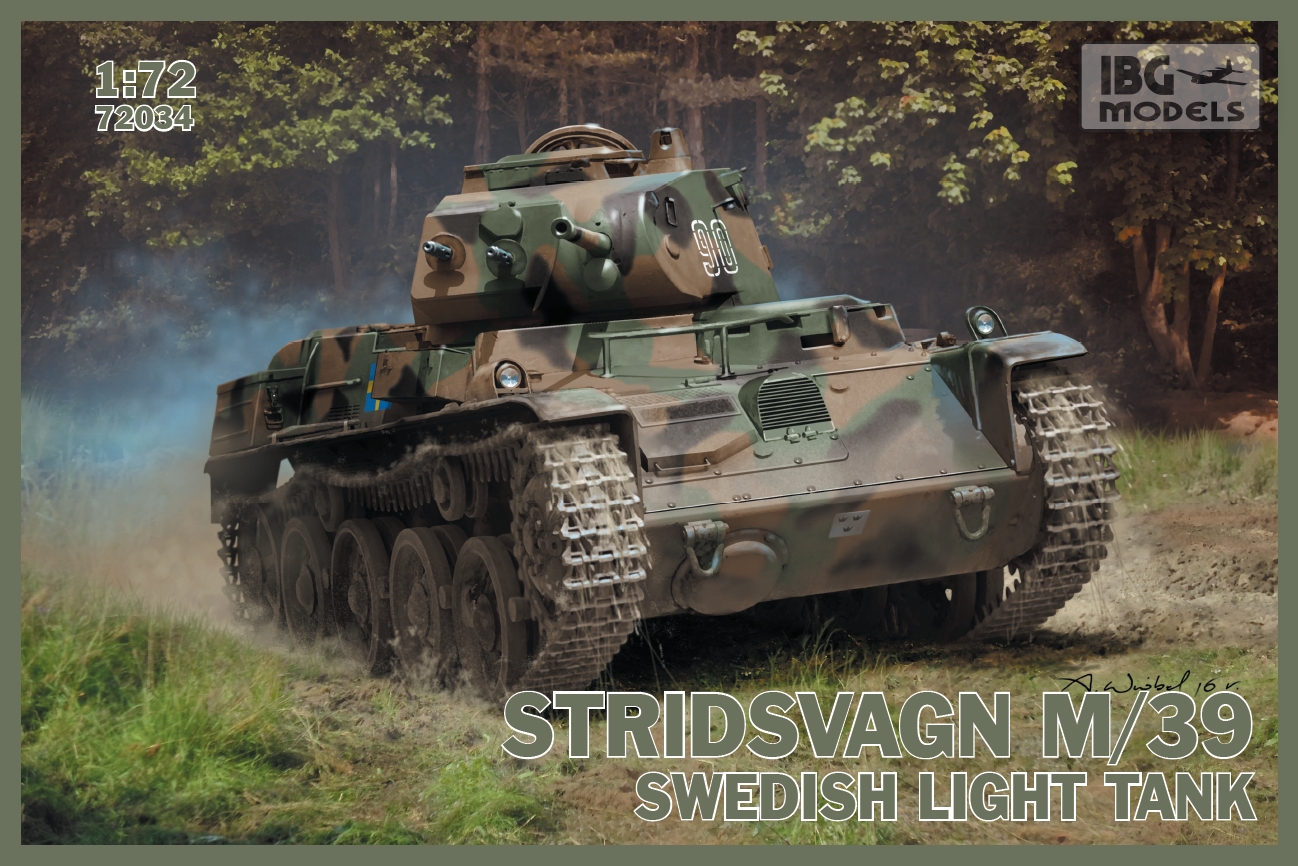Stridsvagn M/39 Swedish light tank